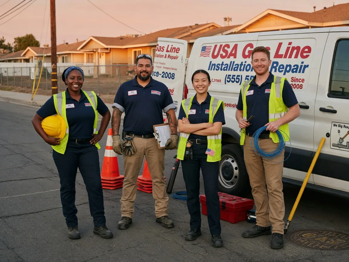 Gas Line Installation company in Parshall, ND